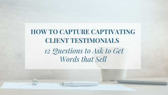 12 Questions to Ask to Get Words that Sell
